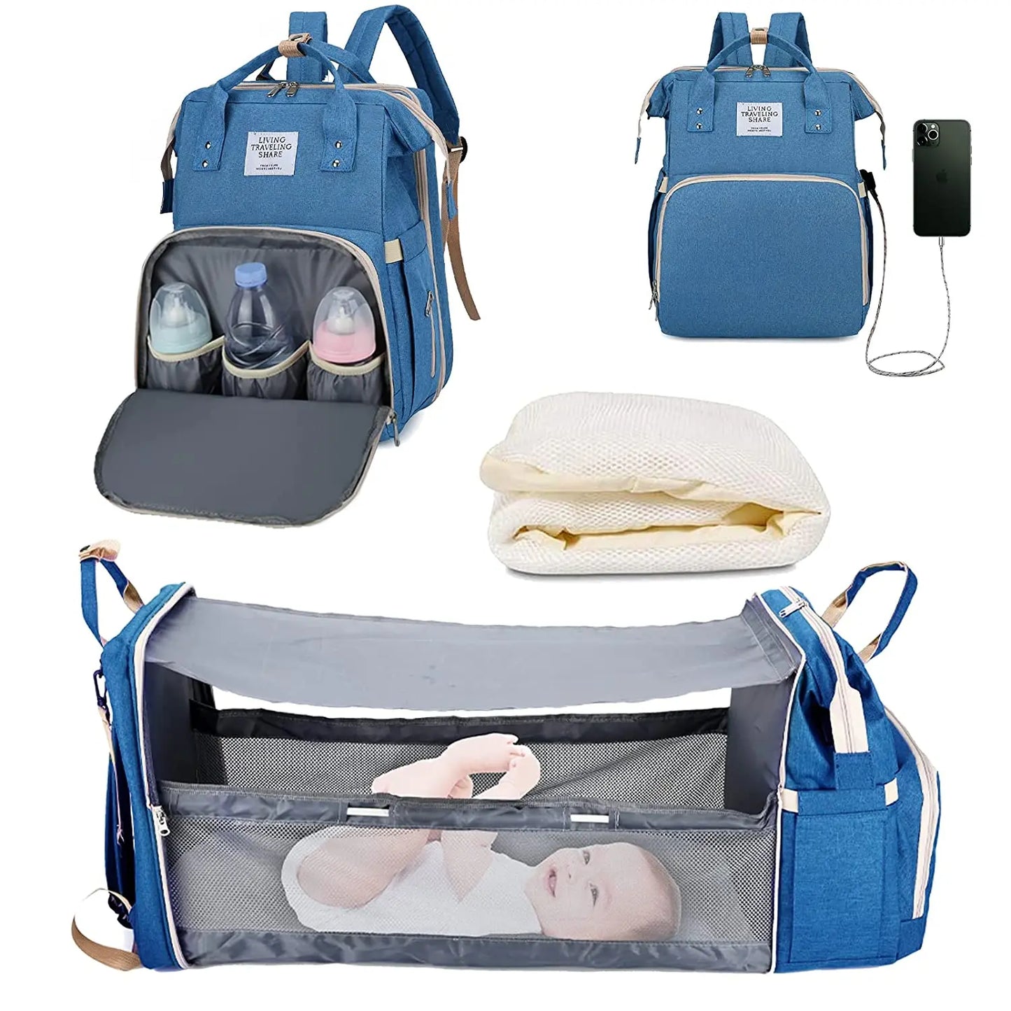 Nappy Nomad: The Ultimate Baby Travel Companion: Versatile, Organized
