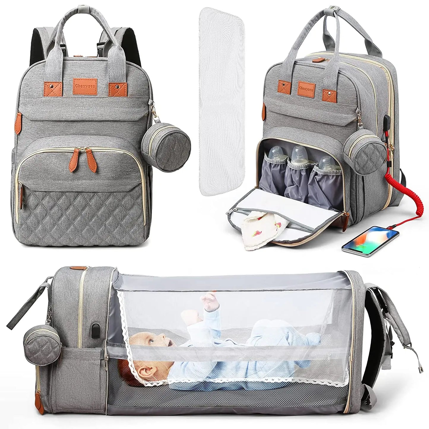 Nappy Nomad: The Ultimate Baby Travel Companion: Versatile, Organized
