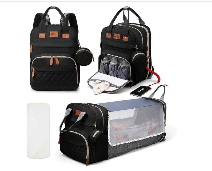 Nappy Nomad: The Ultimate Baby Travel Companion: Versatile, Organized