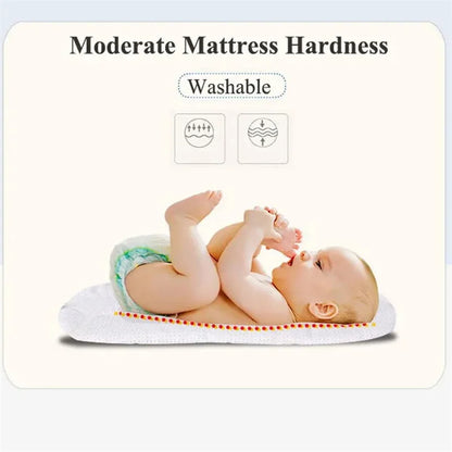 Travel Nest: Foldable Baby Crib for Safe Slumber: Portable, Protective